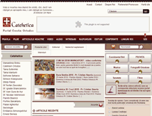 Tablet Screenshot of catehetica.ro